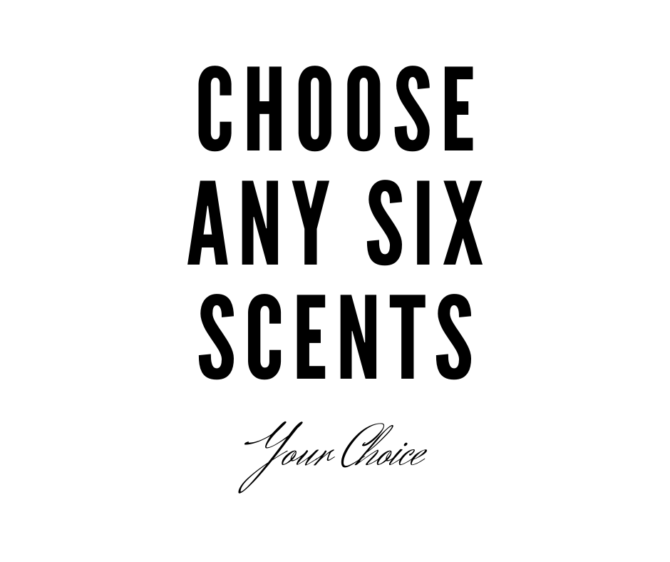 Choose Any Six Scents button allows you to choose which 6 scents you want from a list