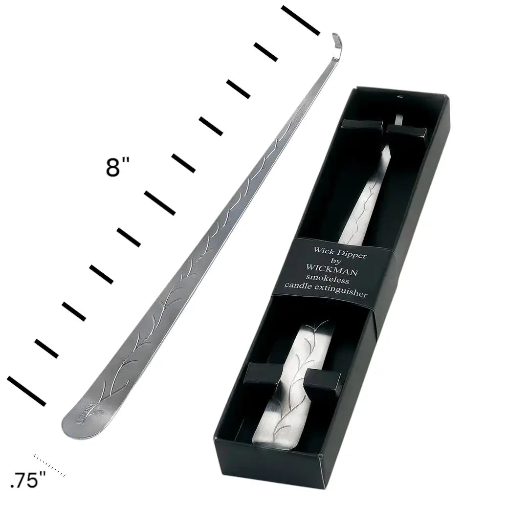 Wickman Wick Dipper - Smoke-Free Candle Extinguisher Tool | No-Smoke Wick Snuffer | Gift Boxed