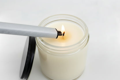 Electric Candle Lighter - Slim Rechargeable Flameless Long Neck Arc Lighter for Candles | Silver