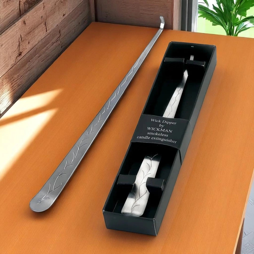 Wickman Wick Dipper - Smoke-Free Candle Extinguisher Tool | No-Smoke Wick Snuffer | Gift Boxed