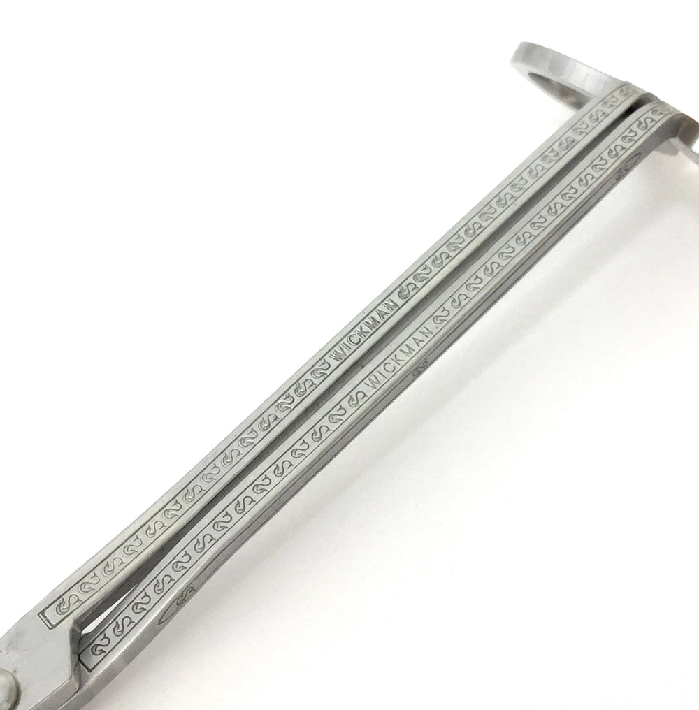 Wickman Wick Trimmer - Polished Stainless Steel Candle Wick Cutter with Debris Tray | Gift Boxed