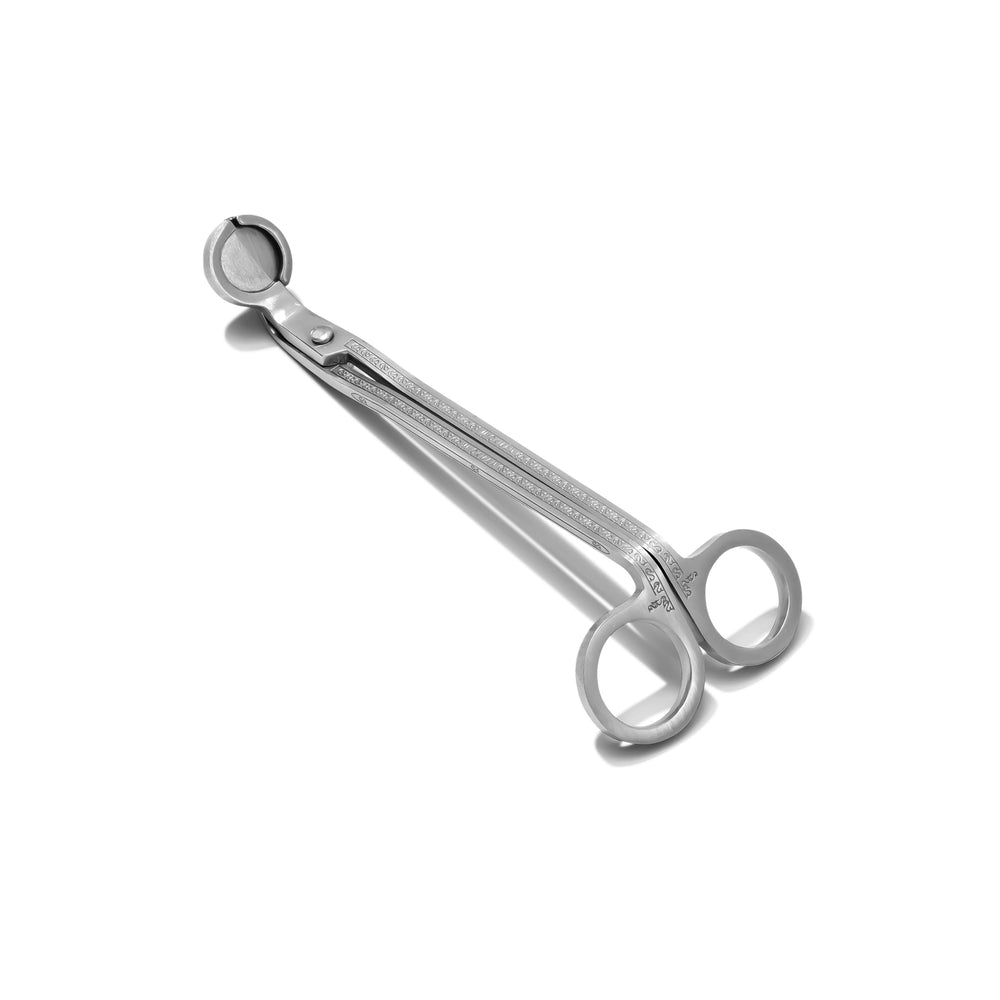 Wickman Wick Trimmer - Polished Stainless Steel Candle Wick Cutter with Debris Tray | Gift Boxed